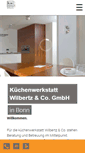 Mobile Screenshot of kueche-bonn.de